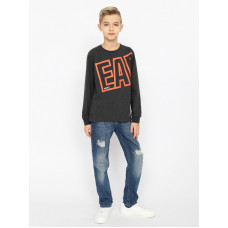 CWJB 63345-12-341 Джемпер для мальчика,темно-серый меланж