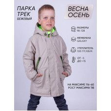 52ПП2 ТРЕК Парка для мальчиков, бежевый