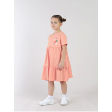 CSKG 64019-47-432 Платье для девочки,персиковый
