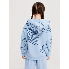 20330580001, Джемпер детский Gzhel_hoodie голубой