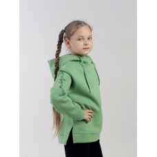 CWJG 63943-37 Толстовка для девочки,зеленый