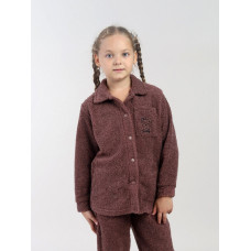 CWKG 63992-33-427 Толстовка для девочки,какао