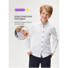 20140280133, Сорочка верхняя детская для мальчиков Tock1 белый