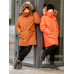 461-24з Парка для мальчика "ЛОРЕНСО", паприка