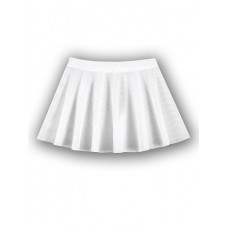 CAKG 70091-20 (CAK 7783) Юбка из сетки гимнастическая, белый