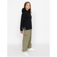 CWJG 63683-22 Толстовка для девочки,чёрный