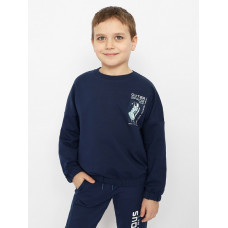 CSKB 63467-41-353 Джемпер для мальчика,темно-синий